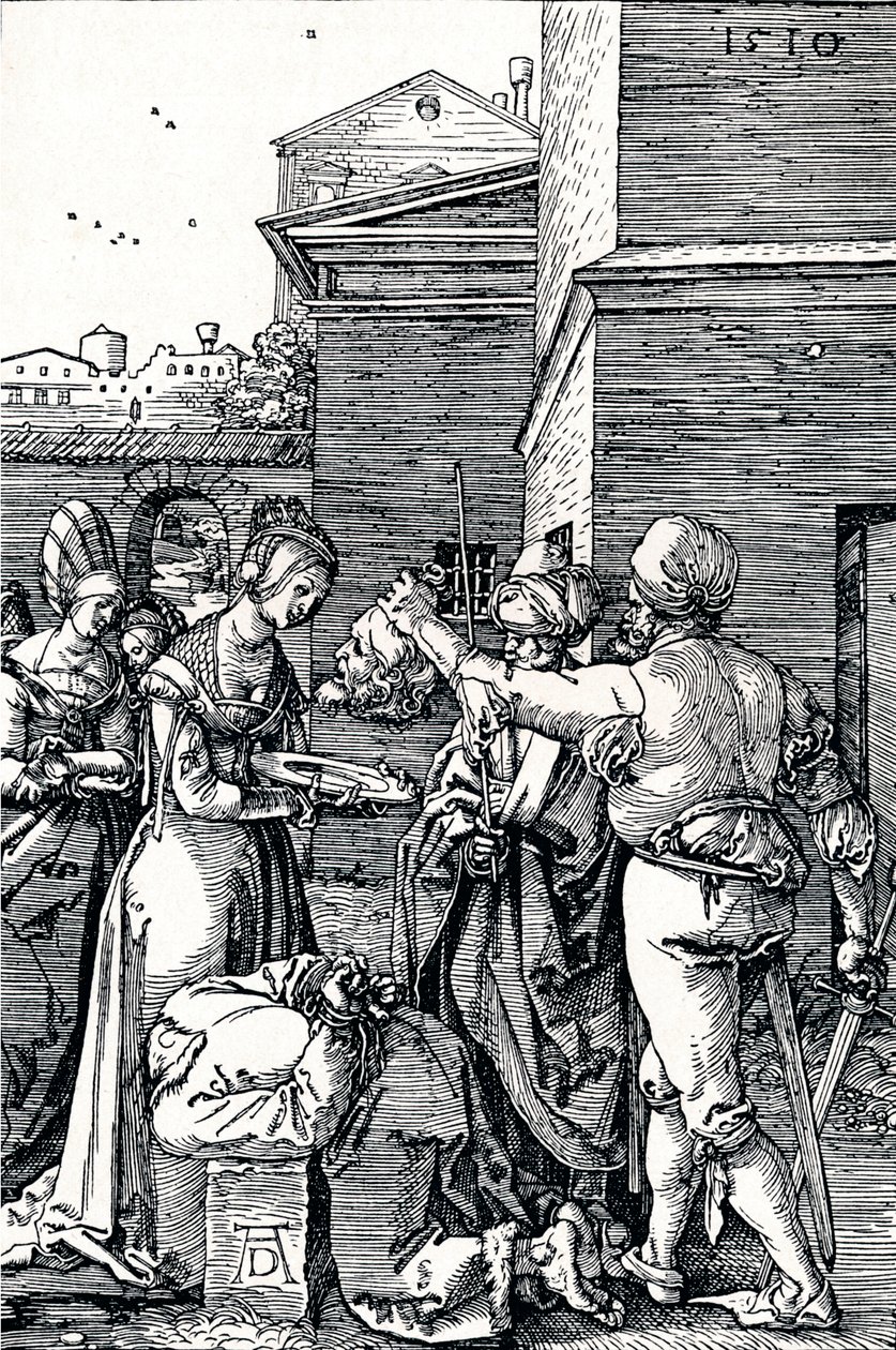 De onthoofding van Johannes de Doper, 1510 1906 door Albrecht Dürer