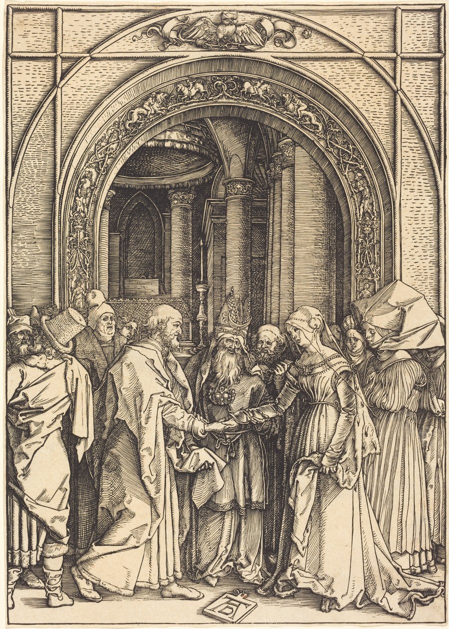 De verloving van de Maagd door Albrecht Dürer