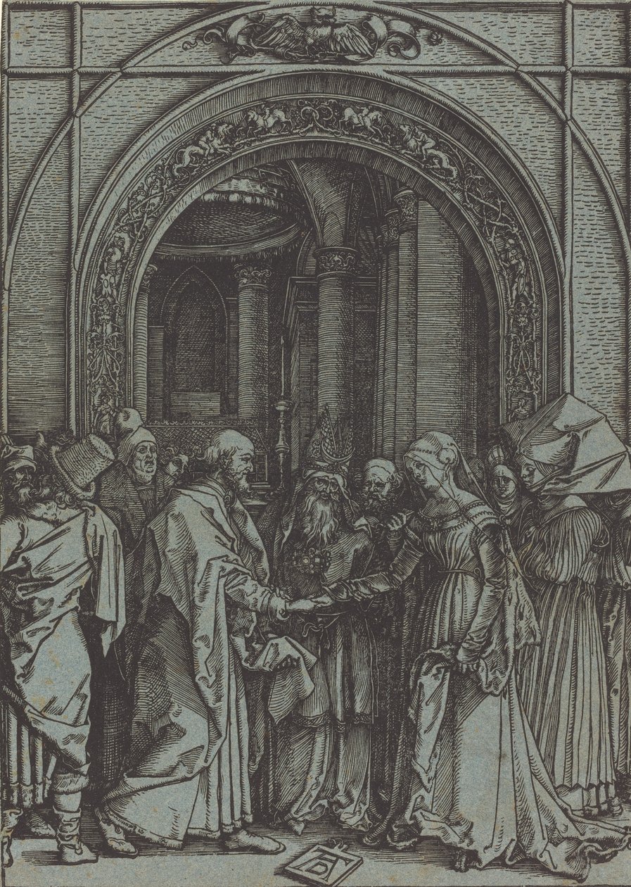 De Verloving van de Maagd door Albrecht Dürer