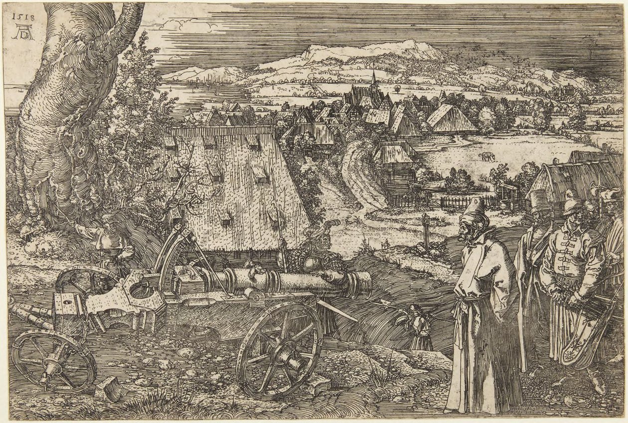 Het kanon door Albrecht Dürer