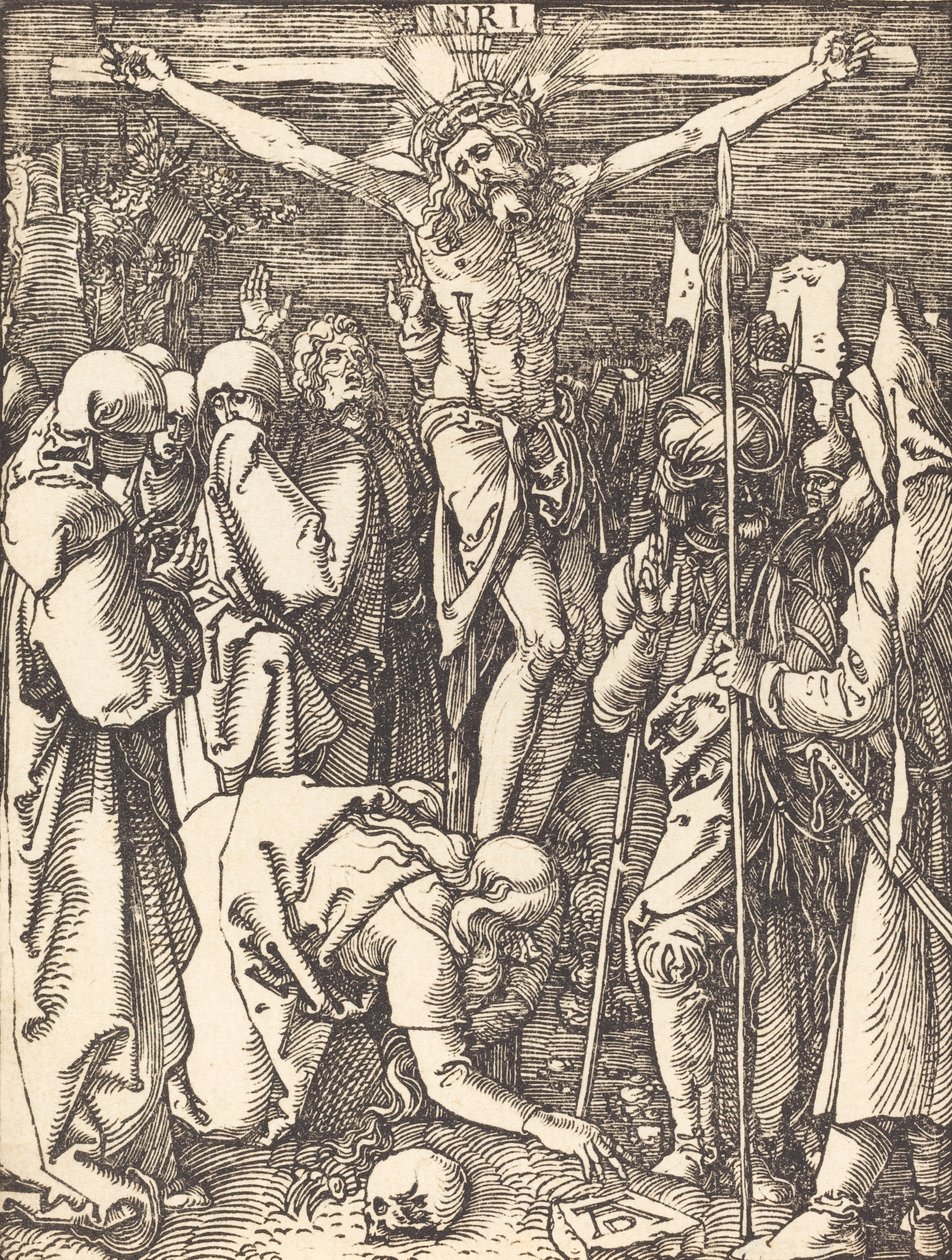 De Kruisiging, waarschijnlijk ca. 1509-1510 door Albrecht Dürer