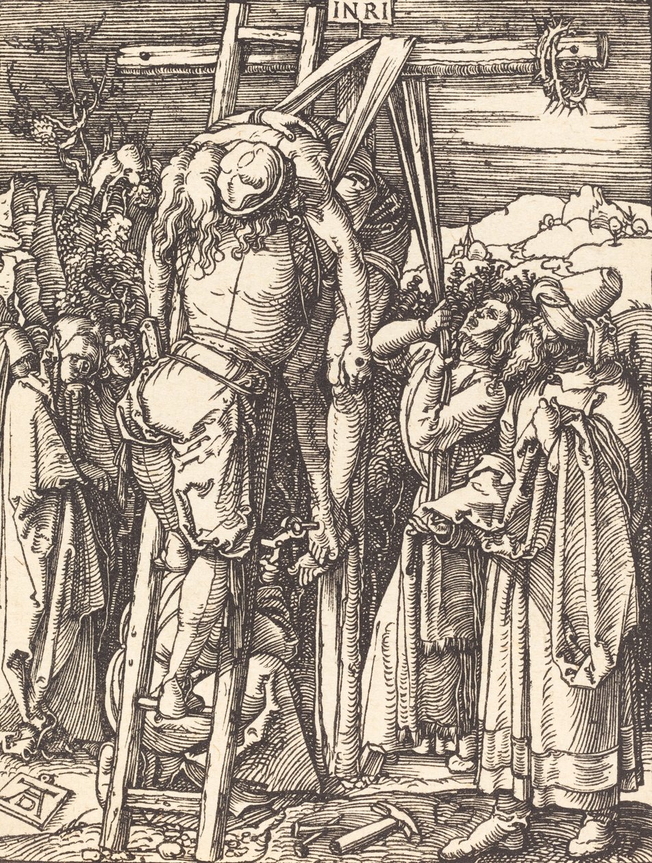 De kruisafneming, waarschijnlijk ca. 1509-1510 door Albrecht Dürer