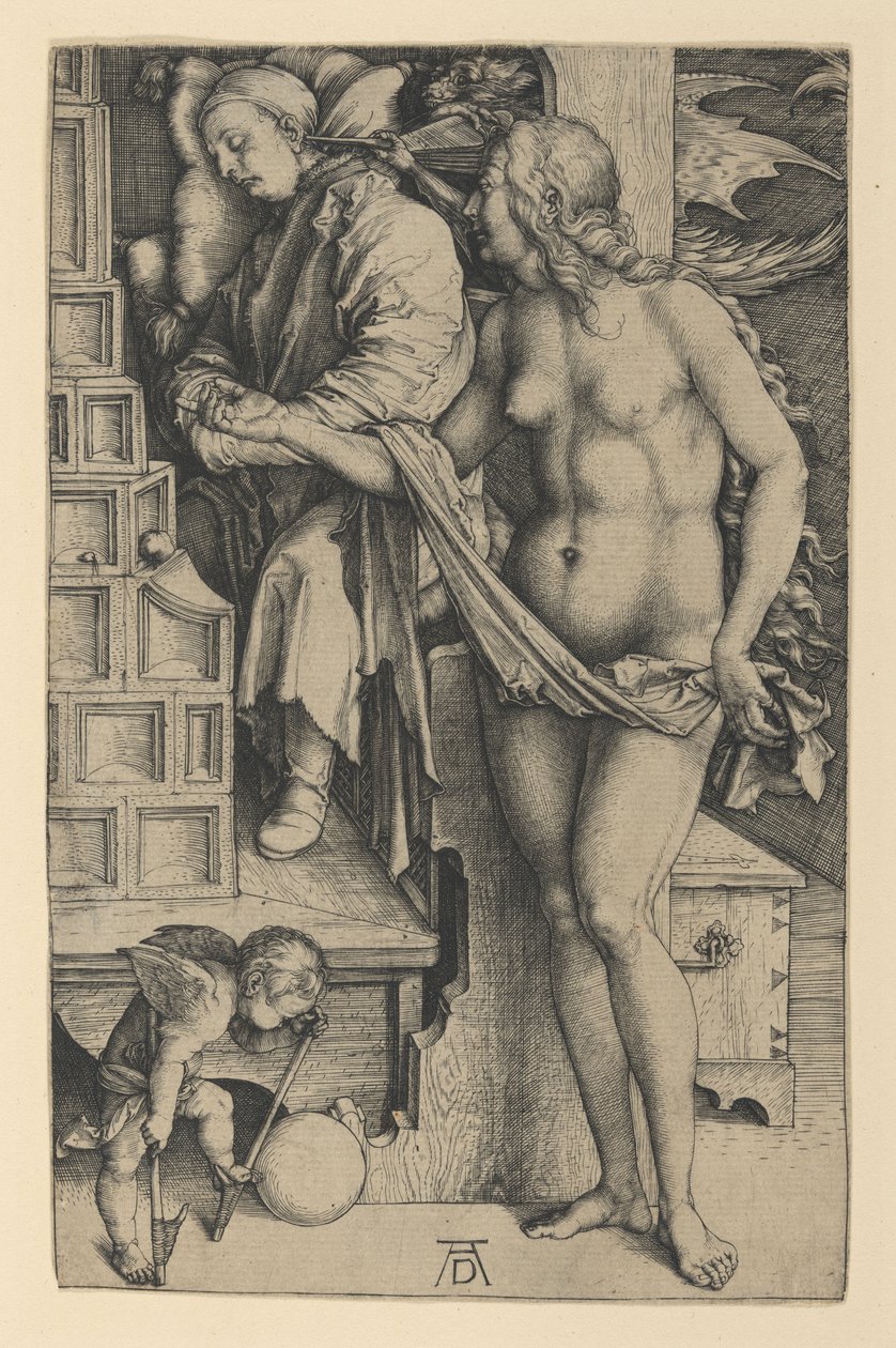 De droom van de dokter door Albrecht Dürer