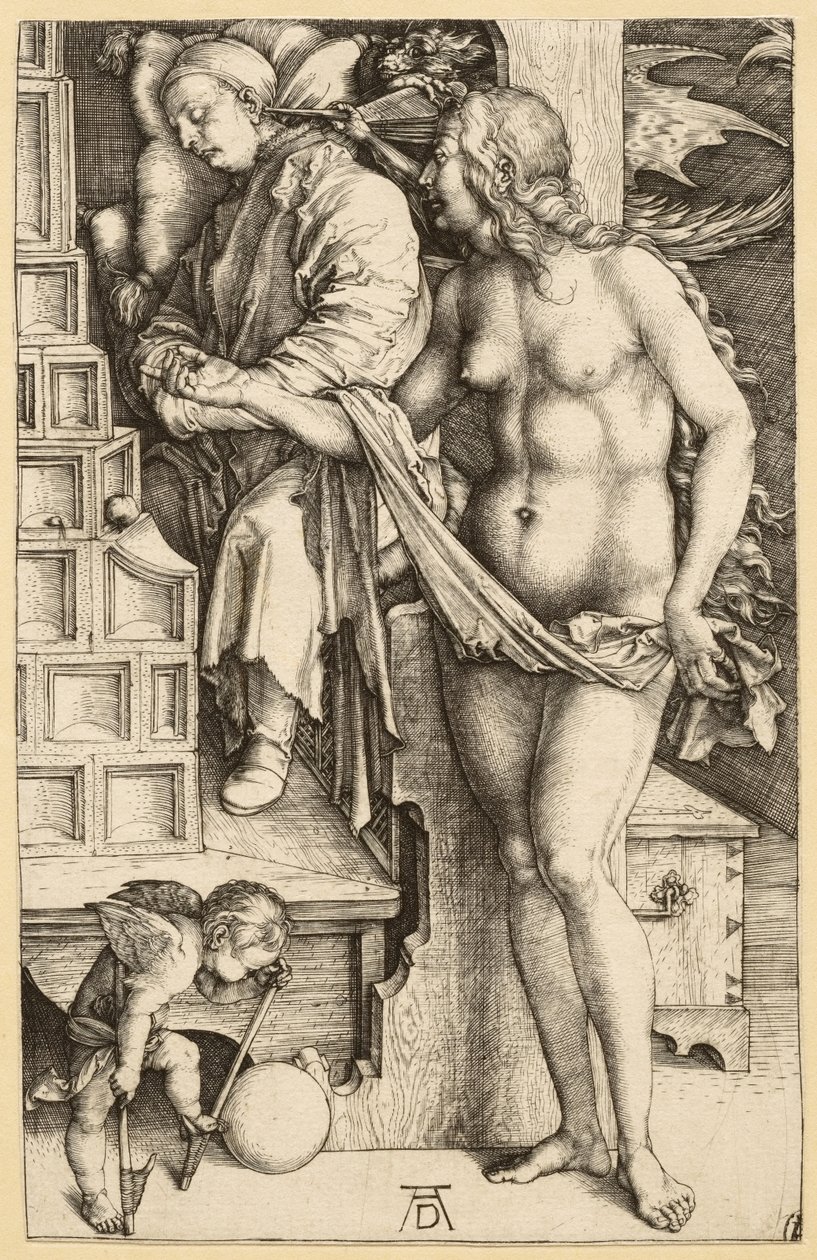 De droom van de dokter door Albrecht Dürer