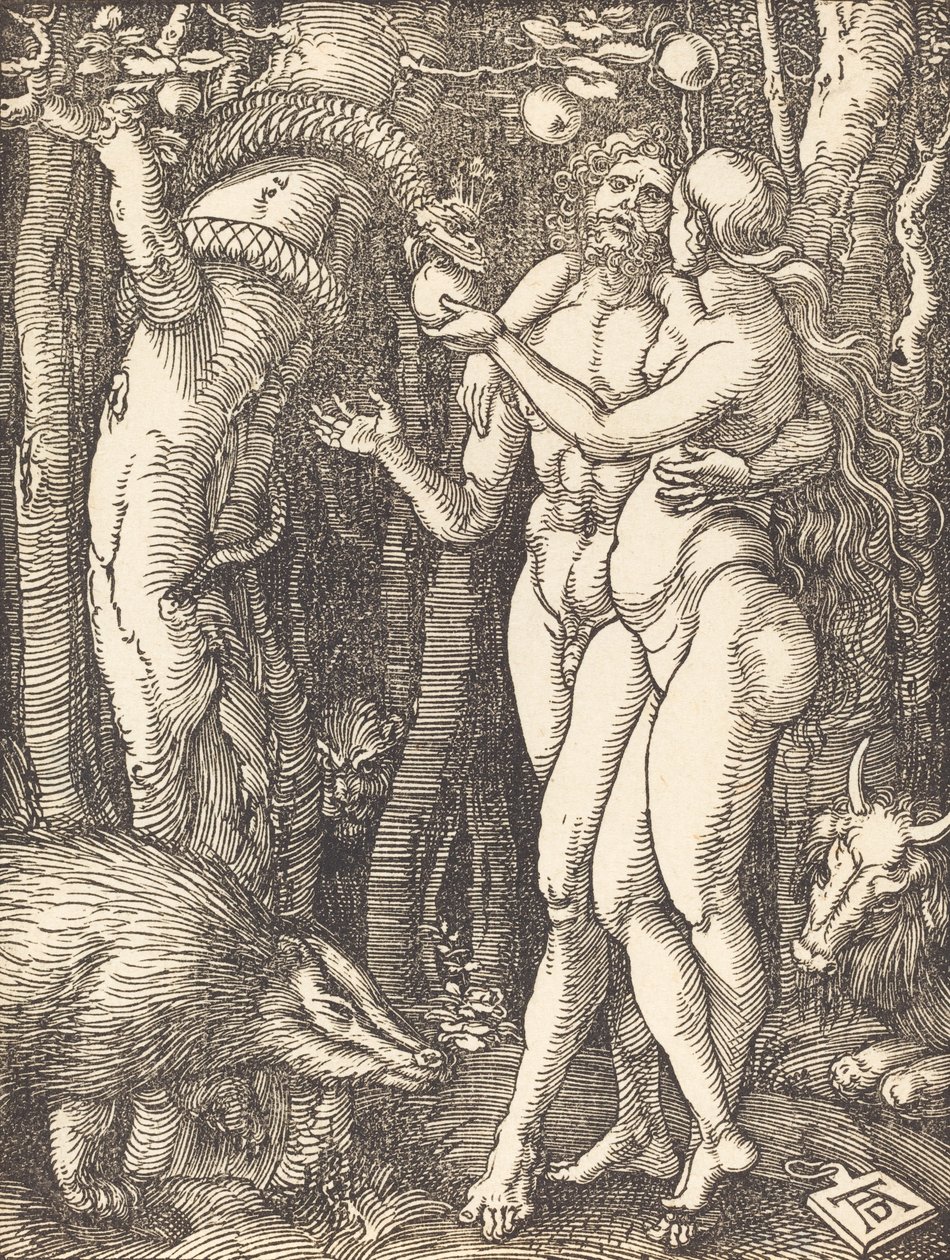 De Val van de Mens, waarschijnlijk ca. 1509-1510 door Albrecht Dürer