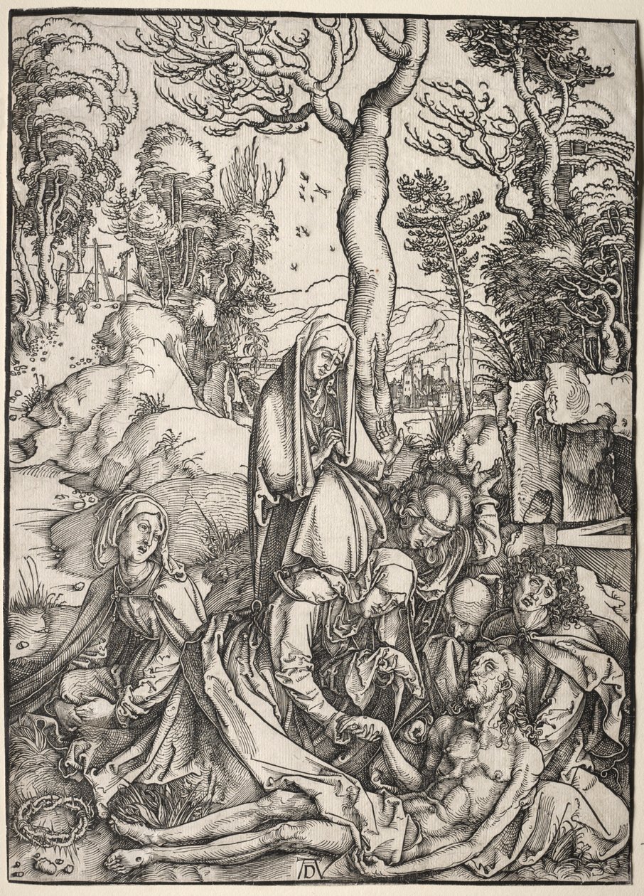 De Grote Passie:  De bewening van Christus door Albrecht Dürer