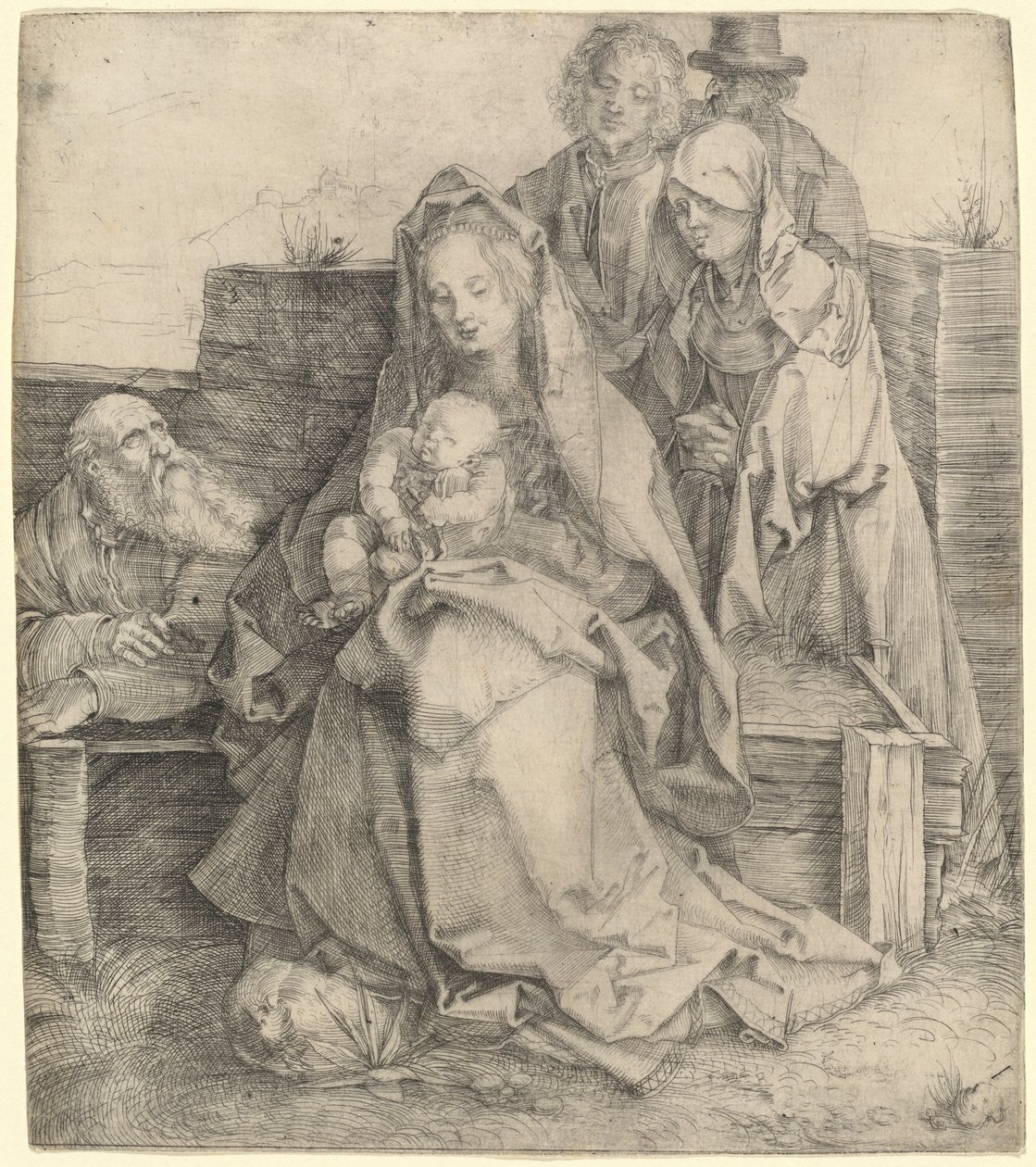 De Heilige Familie door Albrecht Dürer