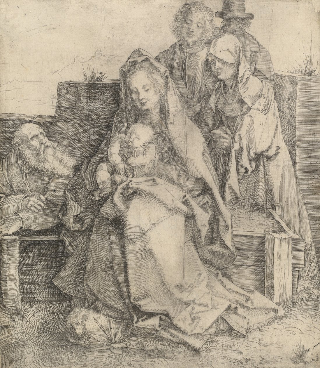 De Heilige Familie door Albrecht Dürer