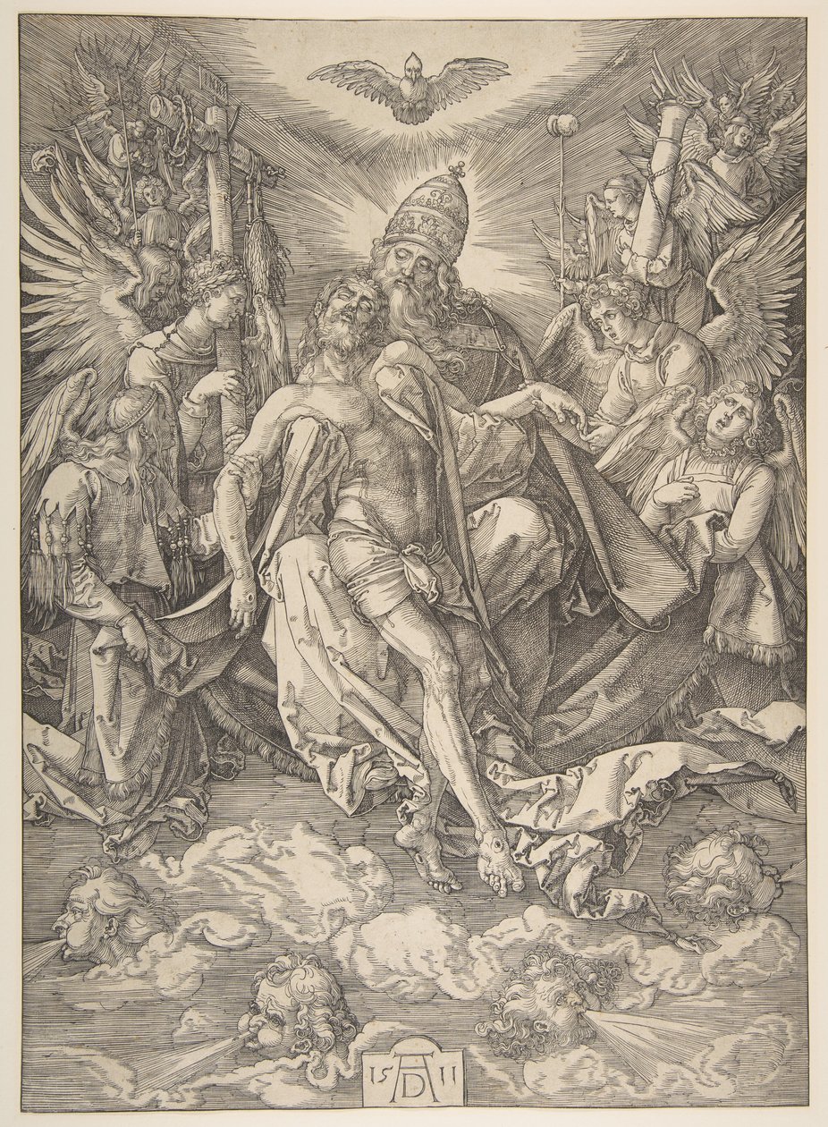 De Heilige Drie-eenheid door Albrecht Dürer