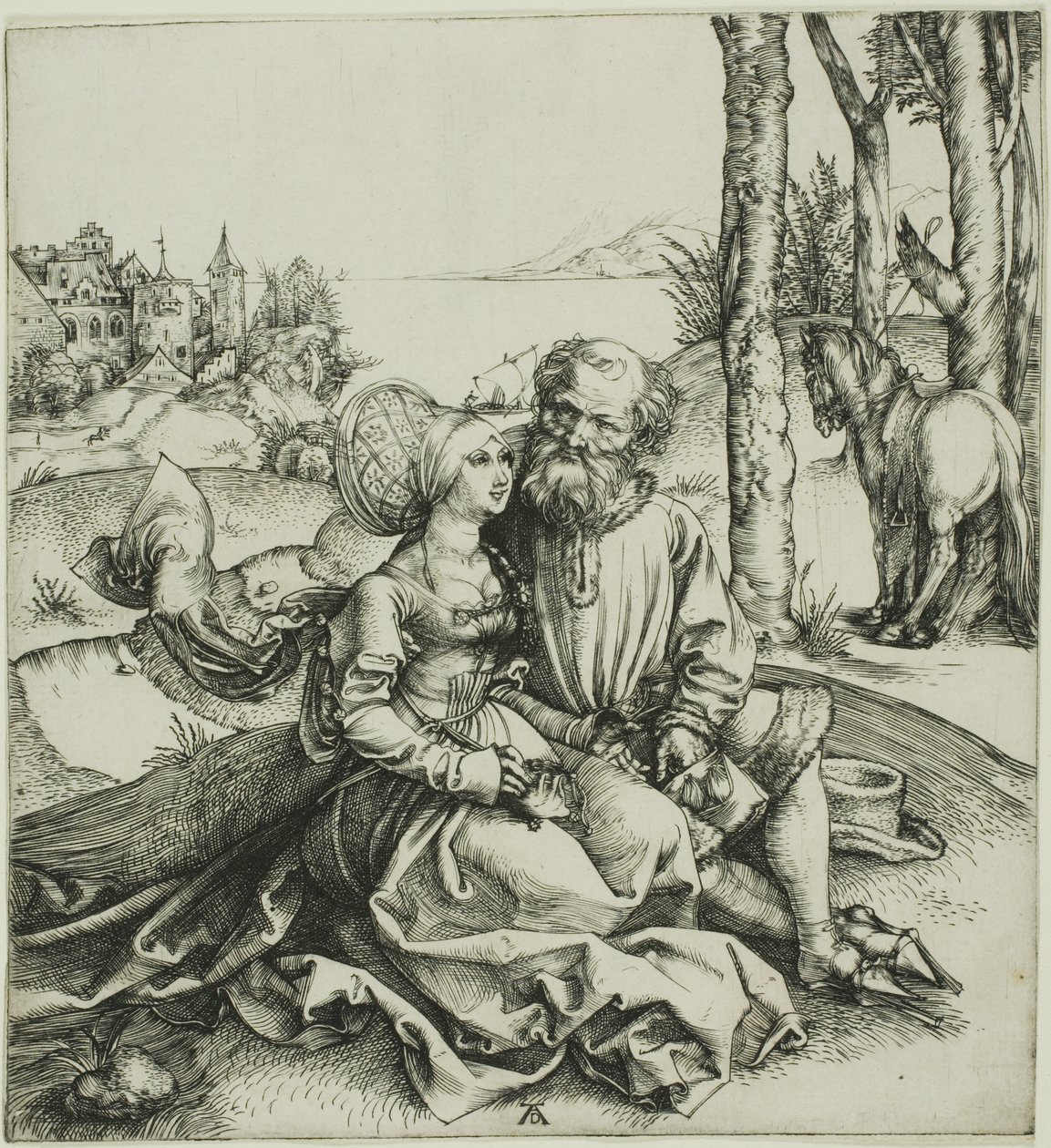 Het Slecht Passende Koppel door Albrecht Dürer