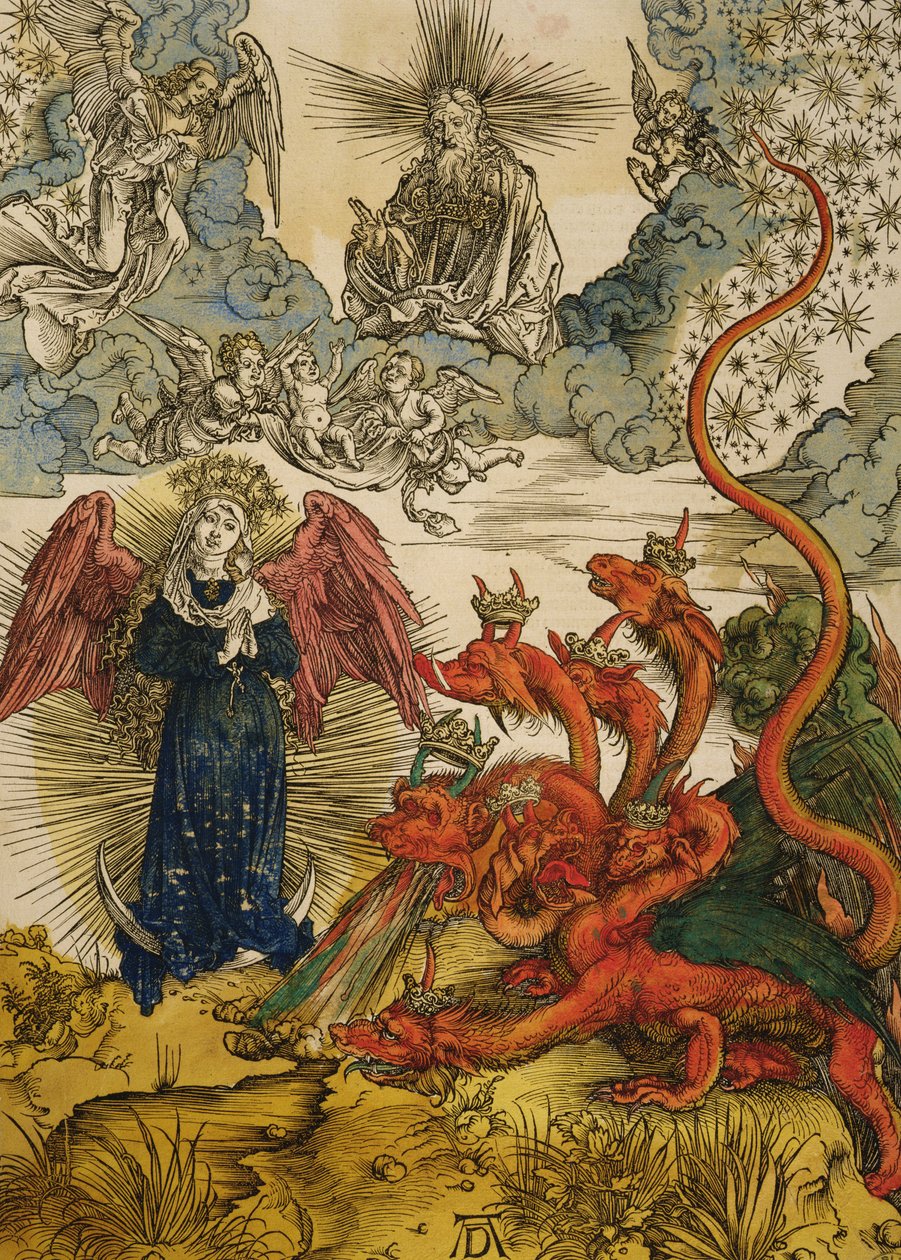 De Dame van de Zon door Albrecht Dürer