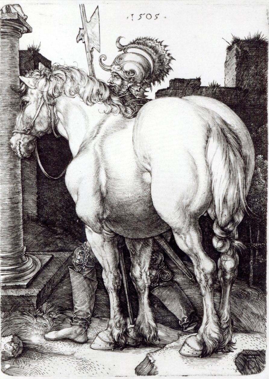 Het Grote Paard, 1509 door Albrecht Dürer