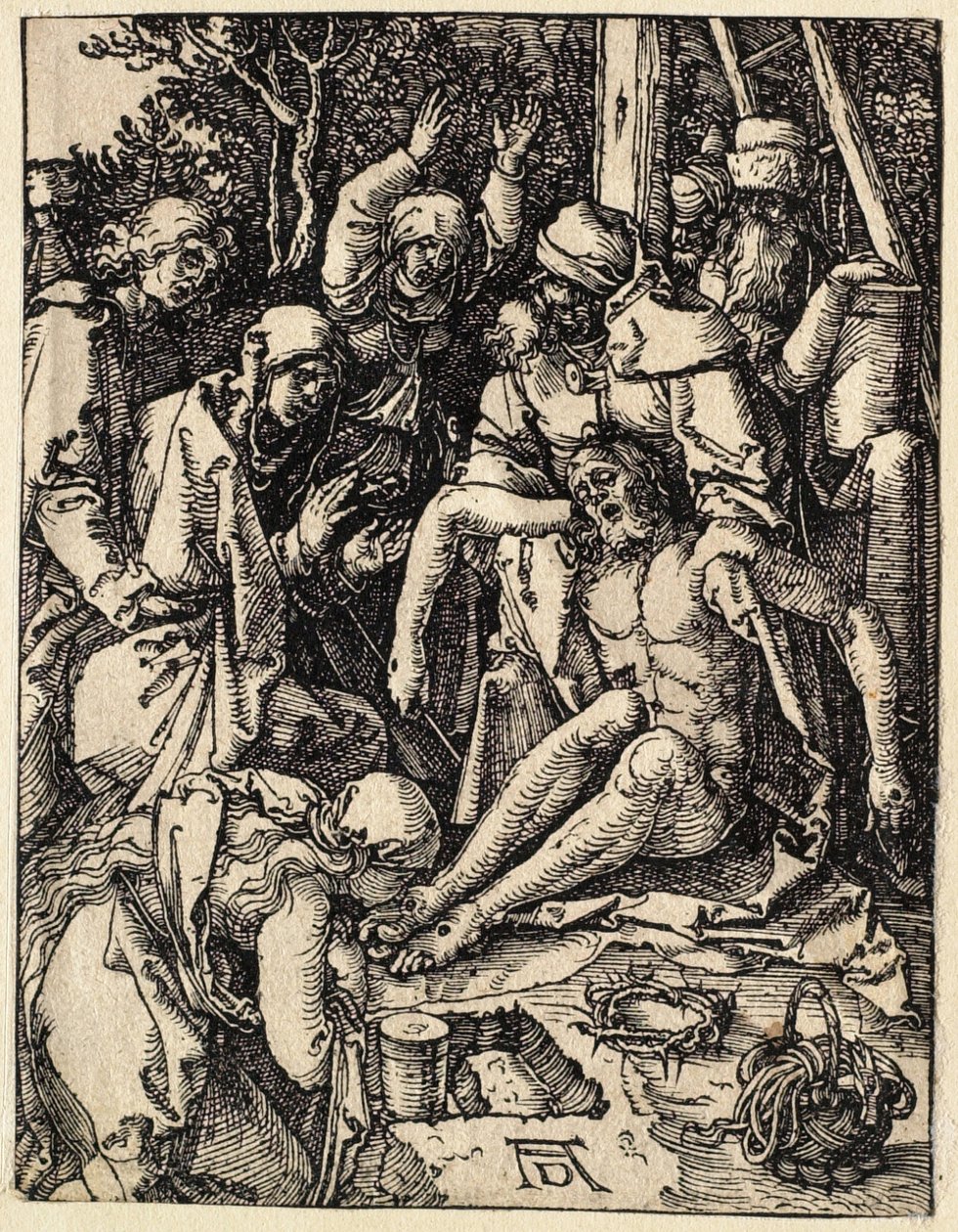 De Kleine Passie: De bewening door Albrecht Dürer