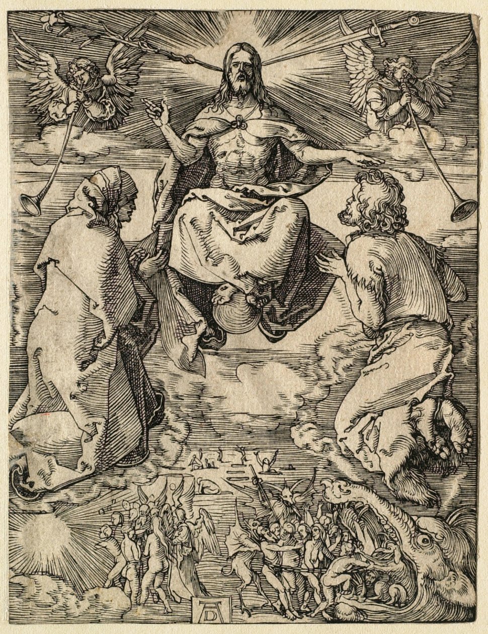 De Kleine Passie: Het Laatste Oordeel door Albrecht Dürer