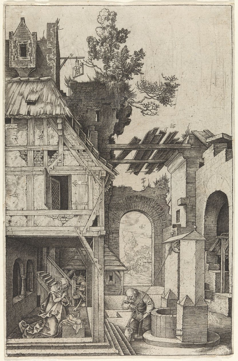De geboorte van Christus door Albrecht Dürer