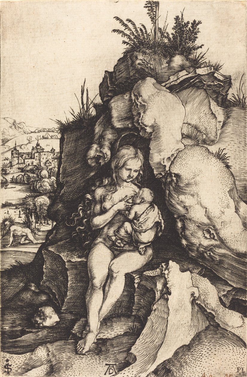 De boetedoening van Sint Johannes Chrysostomus door Albrecht Dürer