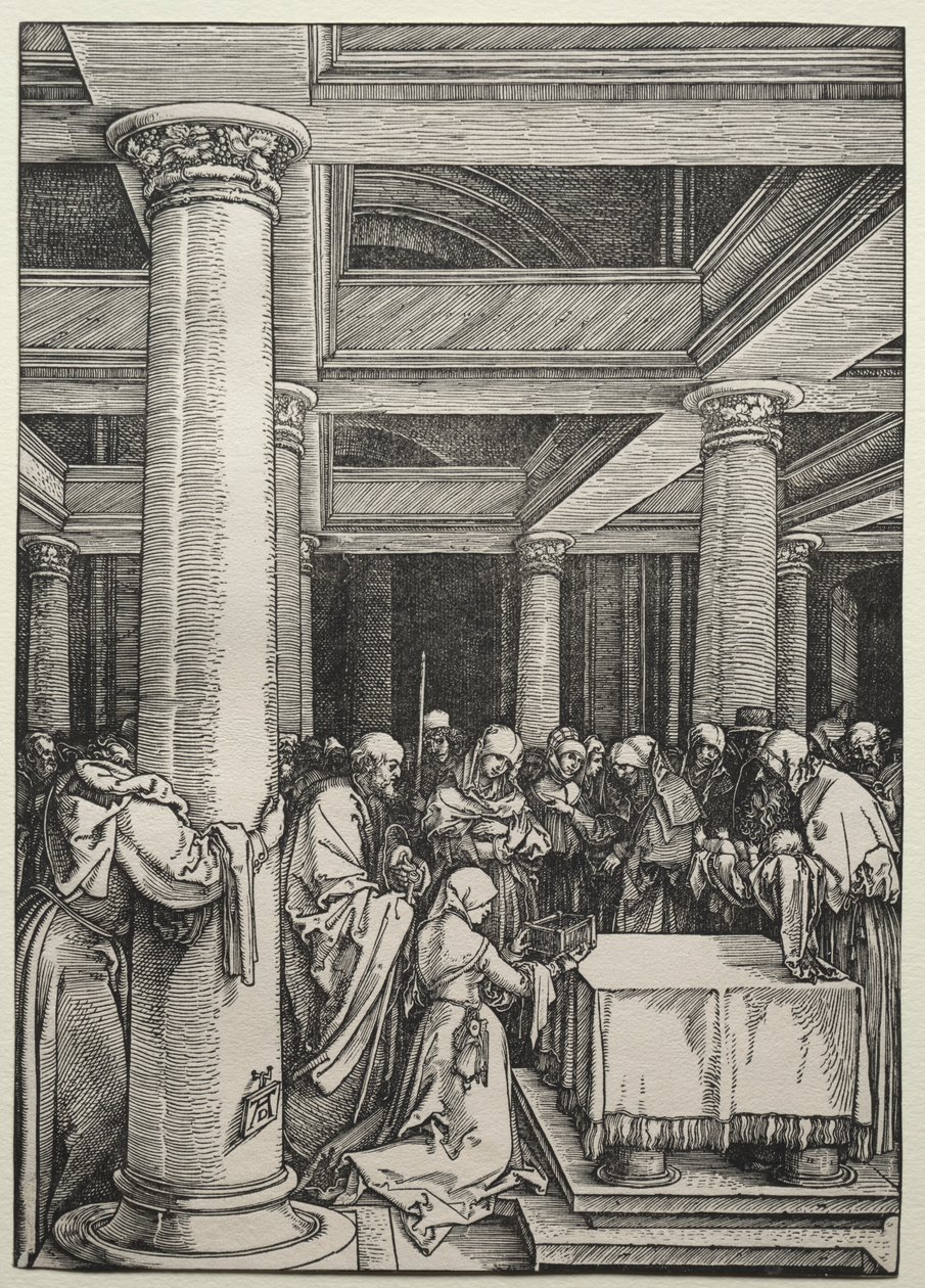 De Presentatie van Christus in de Tempel, c1504-1505 door Albrecht Dürer