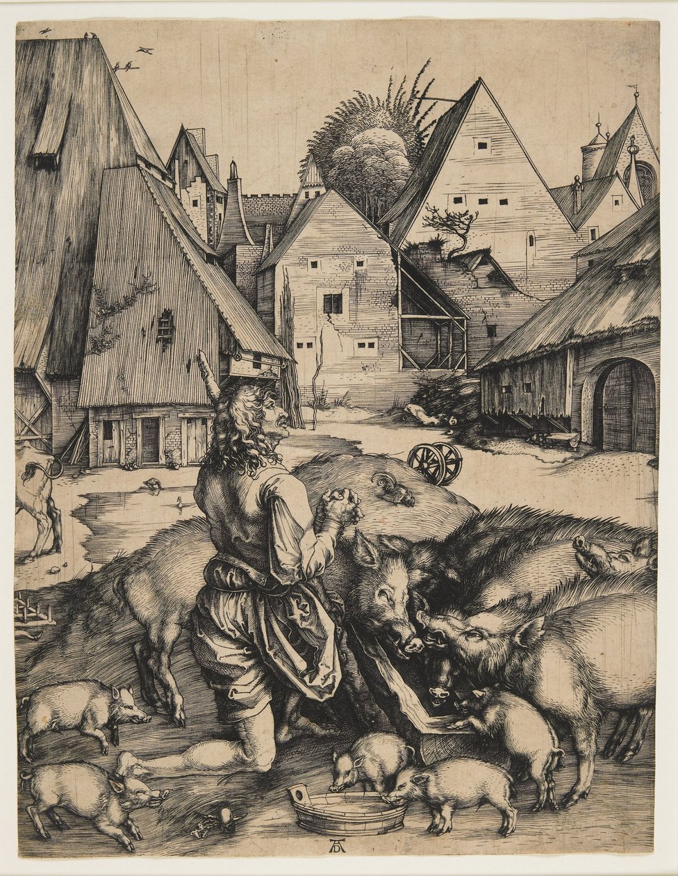 De verloren zoon door Albrecht Dürer