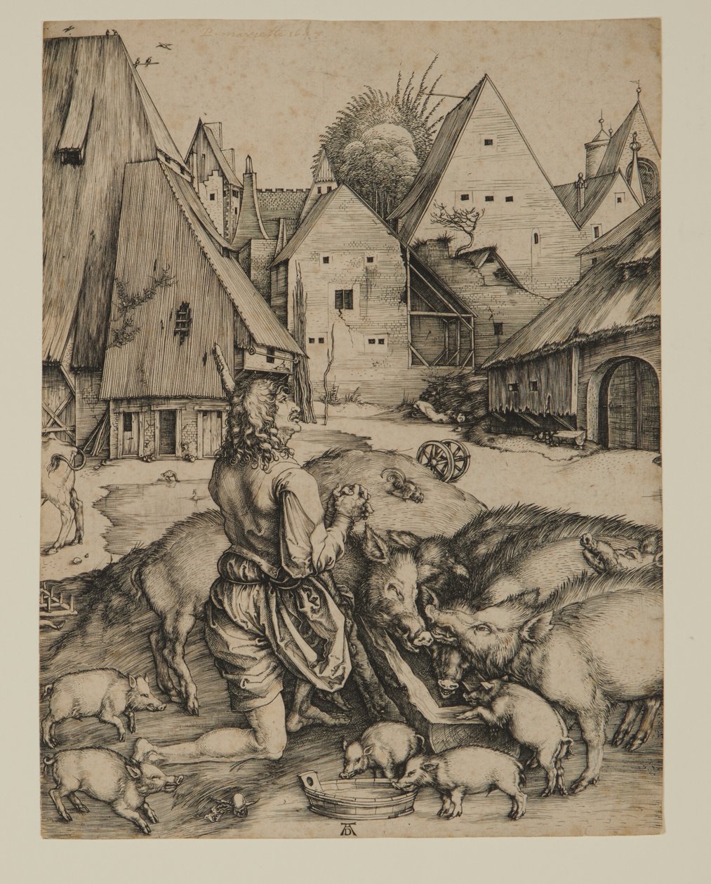 De verloren zoon door Albrecht Dürer
