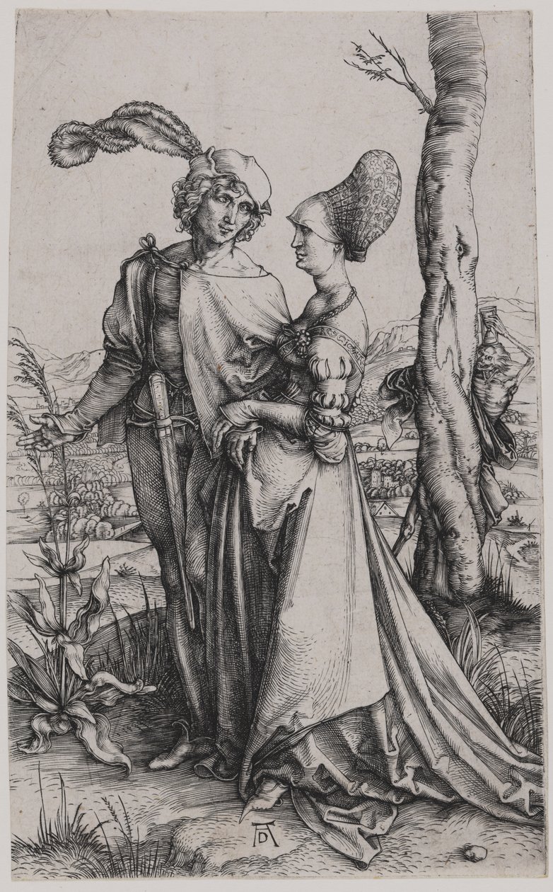 De wandeling door Albrecht Dürer