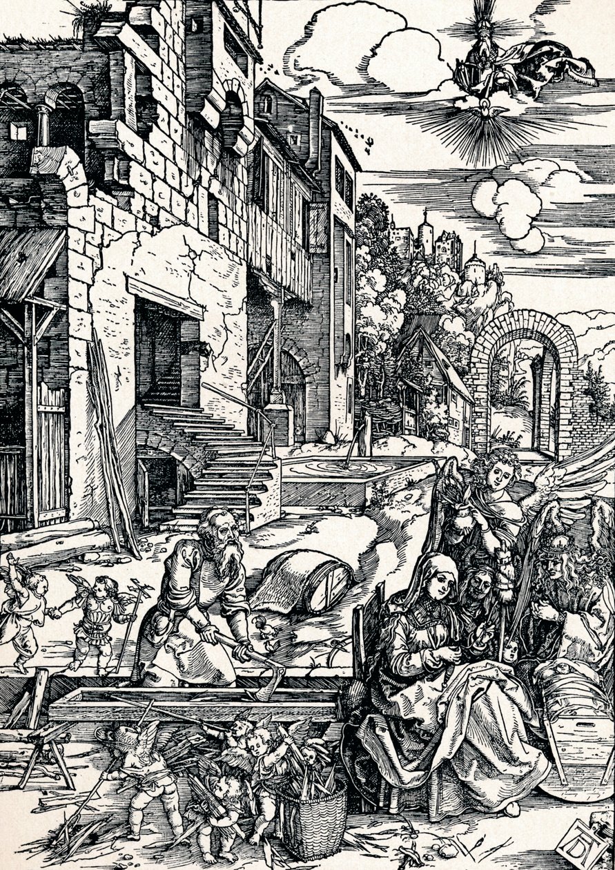 De Rust tijdens de Vlucht naar Egypte door Albrecht Dürer