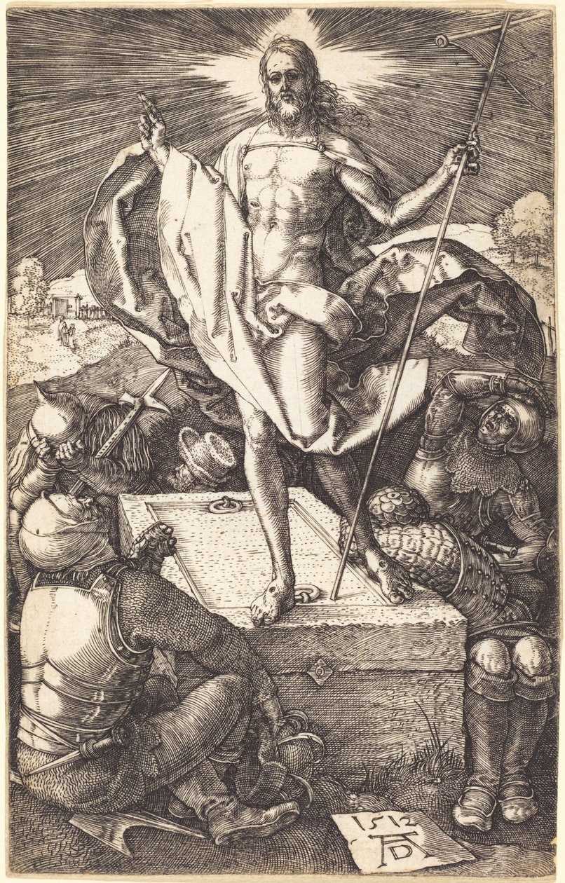 De verrijzenis door Albrecht Dürer