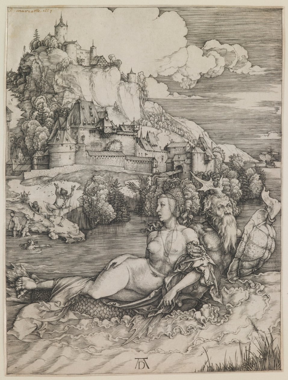 Het zeemonster door Albrecht Dürer