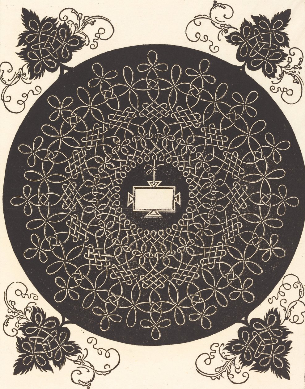 De Tweede Knoop met een langwerpige tablet, waarschijnlijk 1506-1507 door Albrecht Dürer