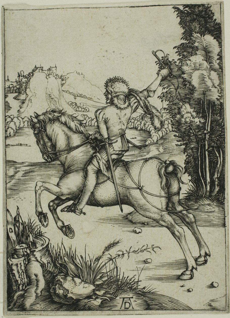 De Kleine Koerier door Albrecht Dürer