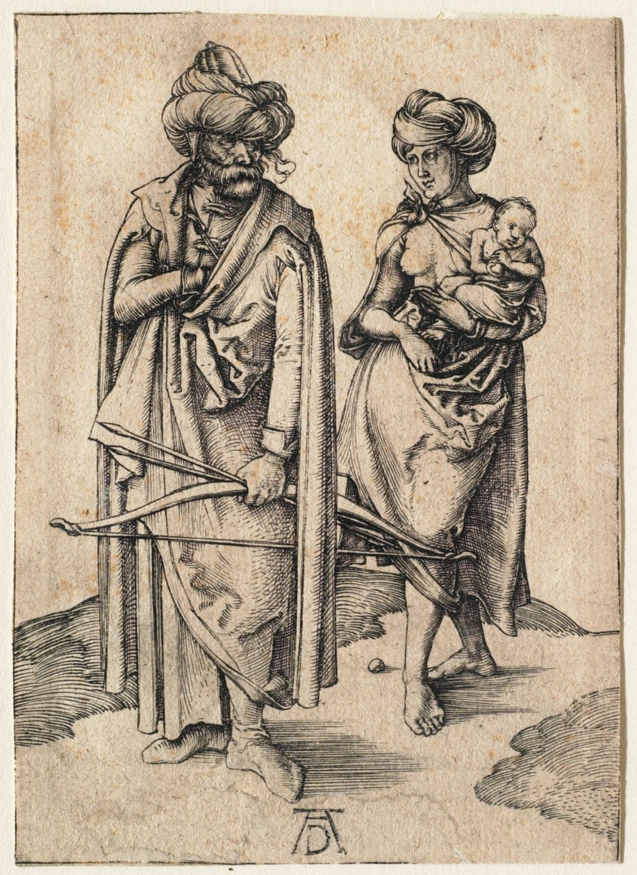 De Turkse familie door Albrecht Dürer