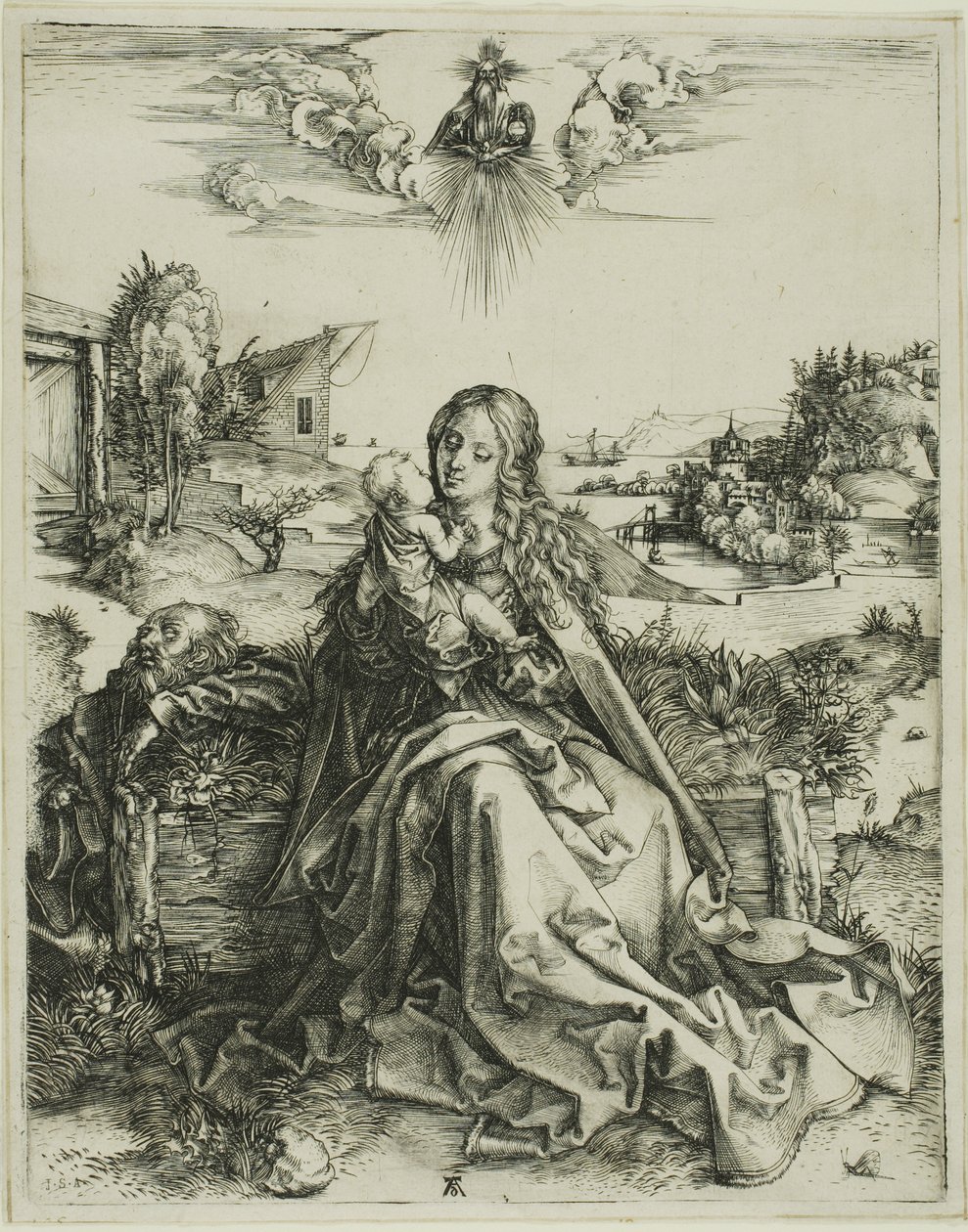 De Maagd met de Libel door Albrecht Dürer