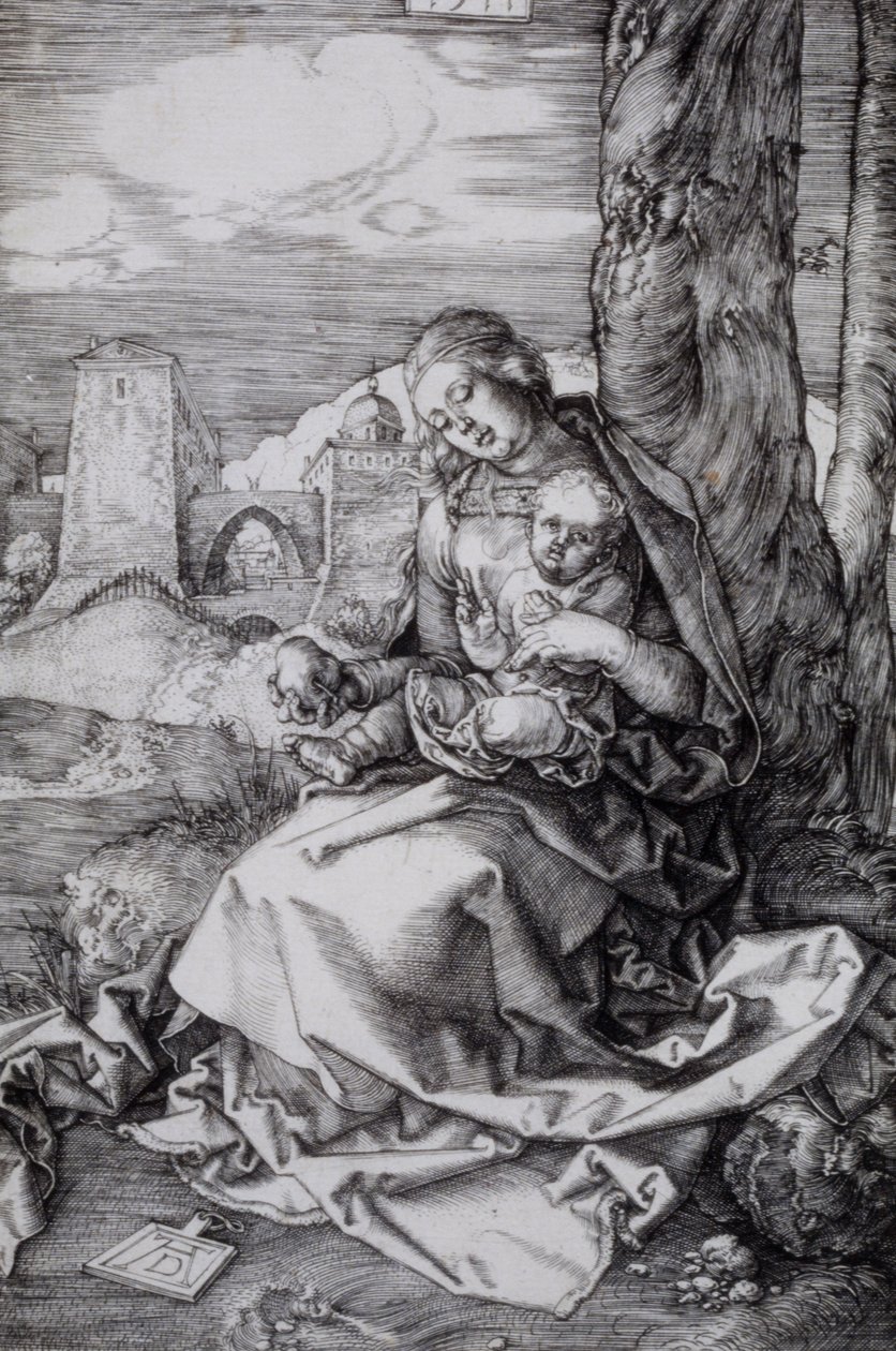 De Maagd met de peer door Albrecht Dürer