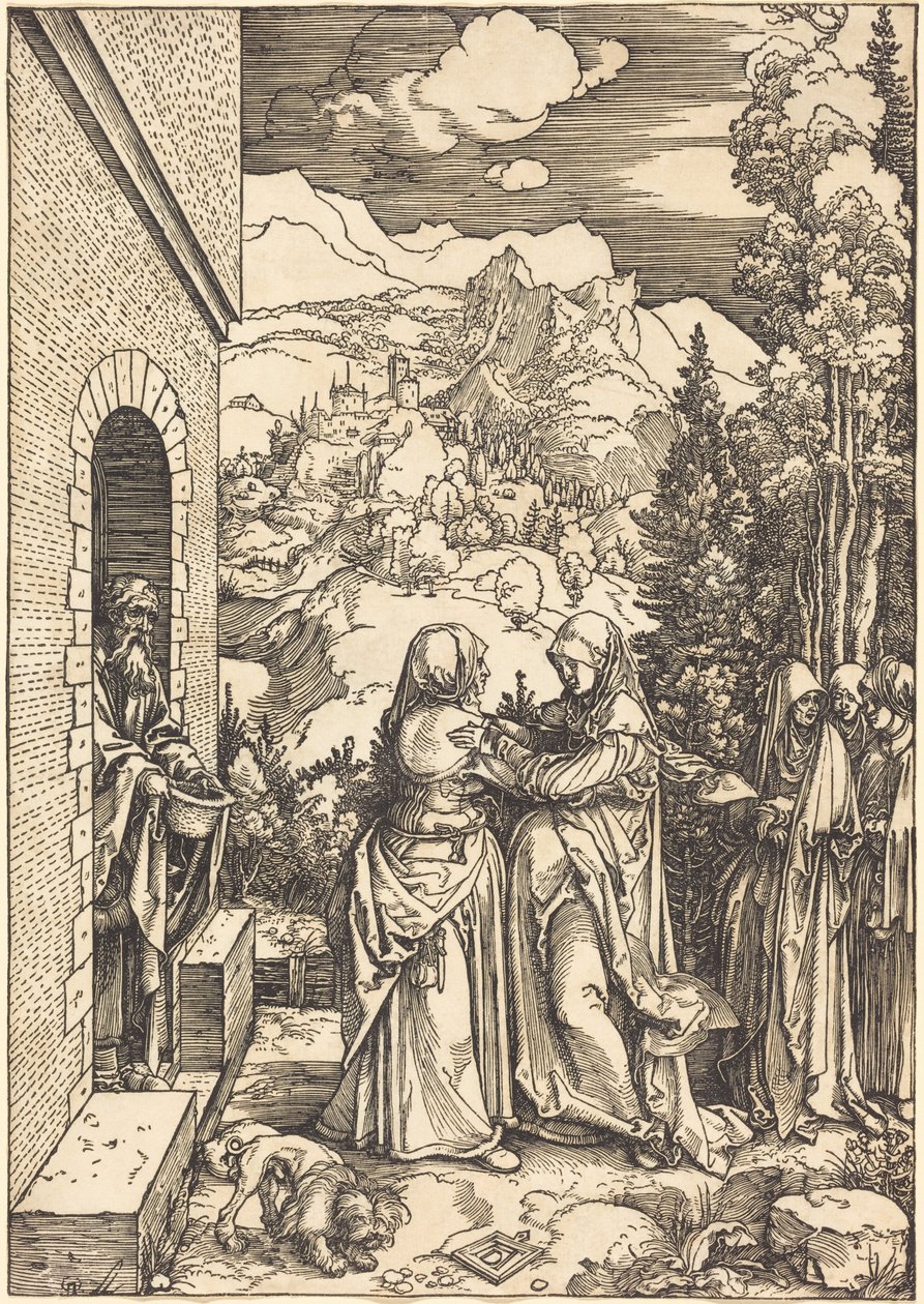 De Bezoeking door Albrecht Dürer