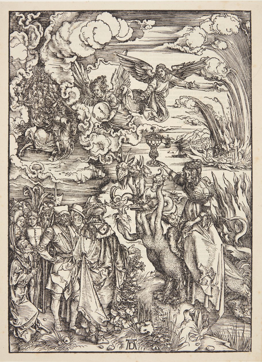 De hoer van Babylon door Albrecht Dürer