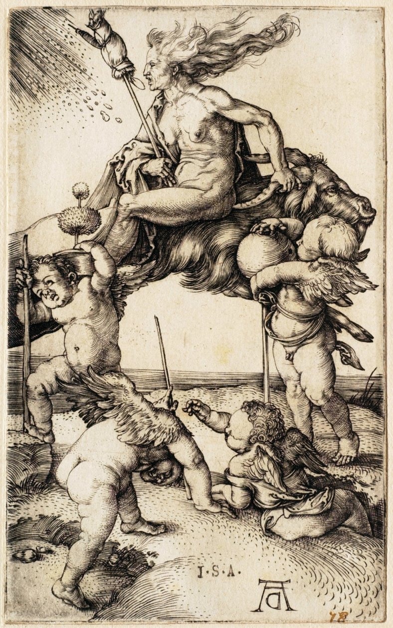 De heks door Albrecht Dürer