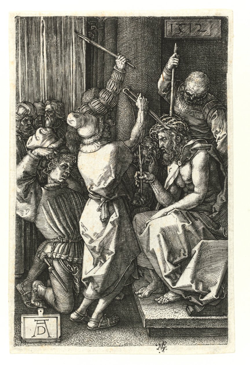 De kroning met doornen, 1512 door Albrecht Dürer