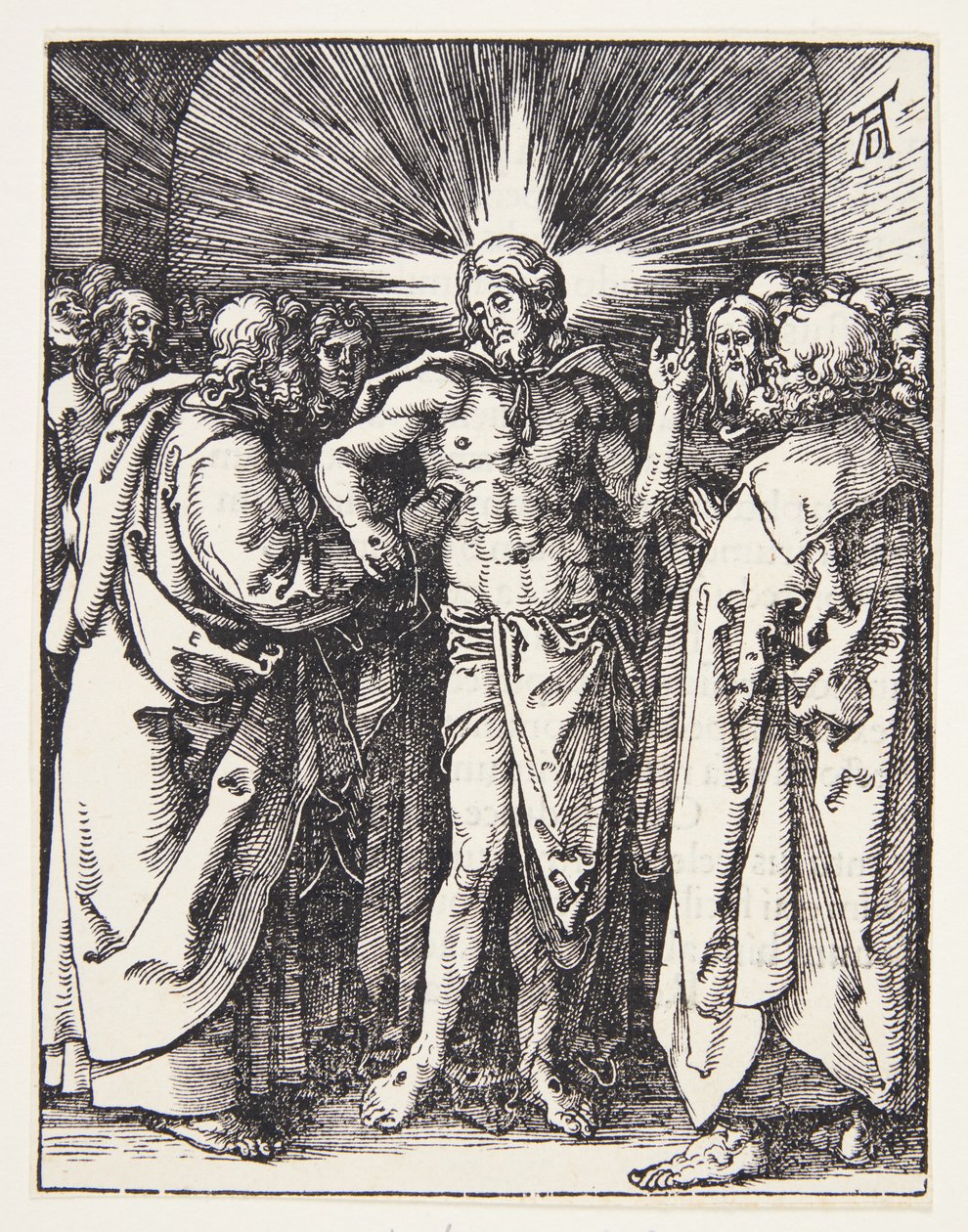 De ongelovige Thomas door Albrecht Dürer