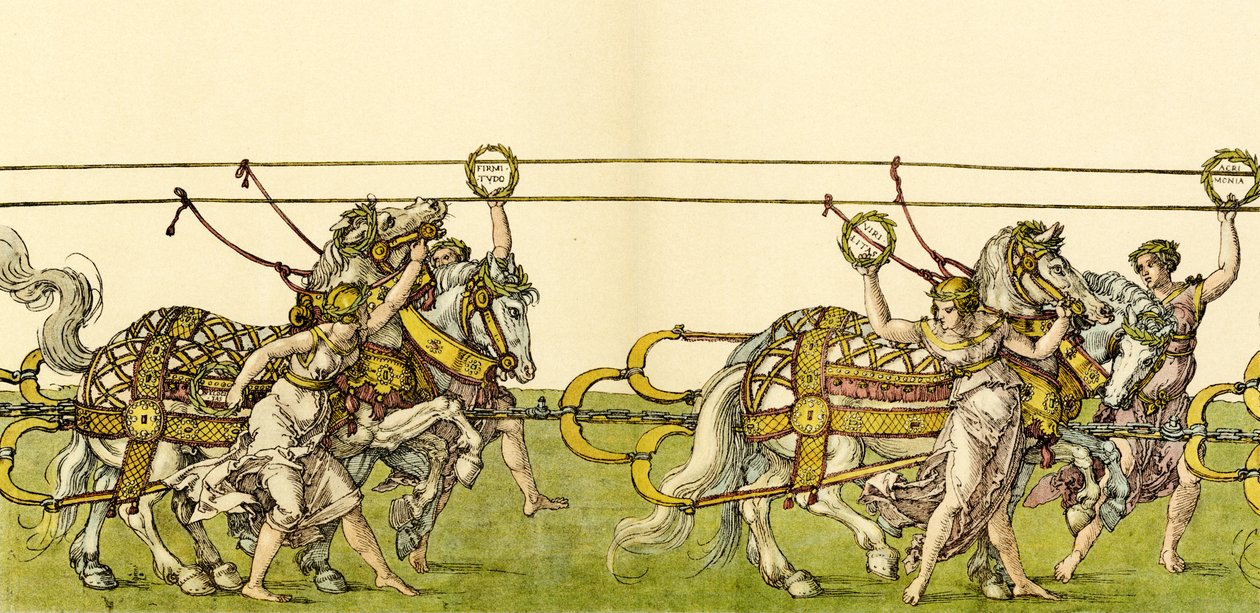 De Triomfwagen door Albrecht Dürer
