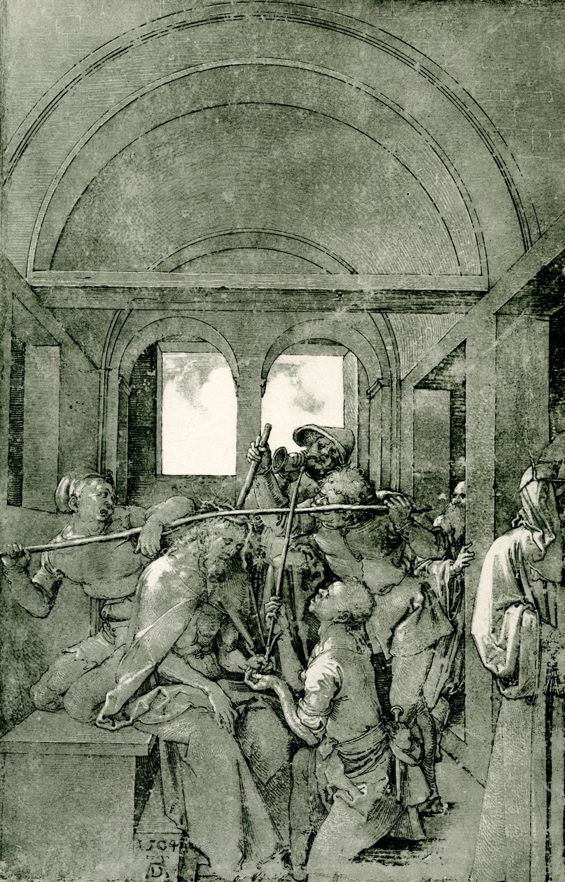 Doornenkroning van Christus door Albrecht Dürer
