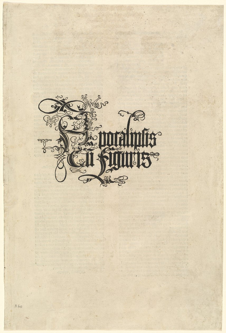 Titelpagina door Albrecht Dürer