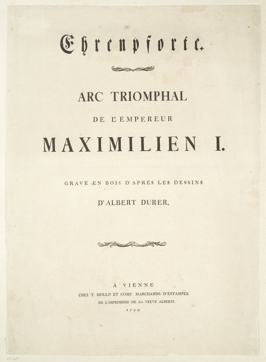 Titelpagina door Albrecht Dürer