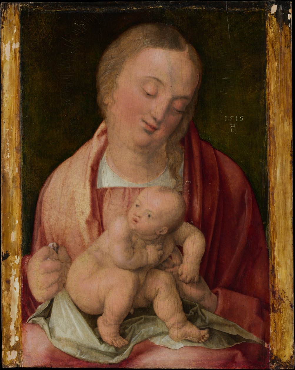 De Maagd met het Kind door Albrecht Dürer