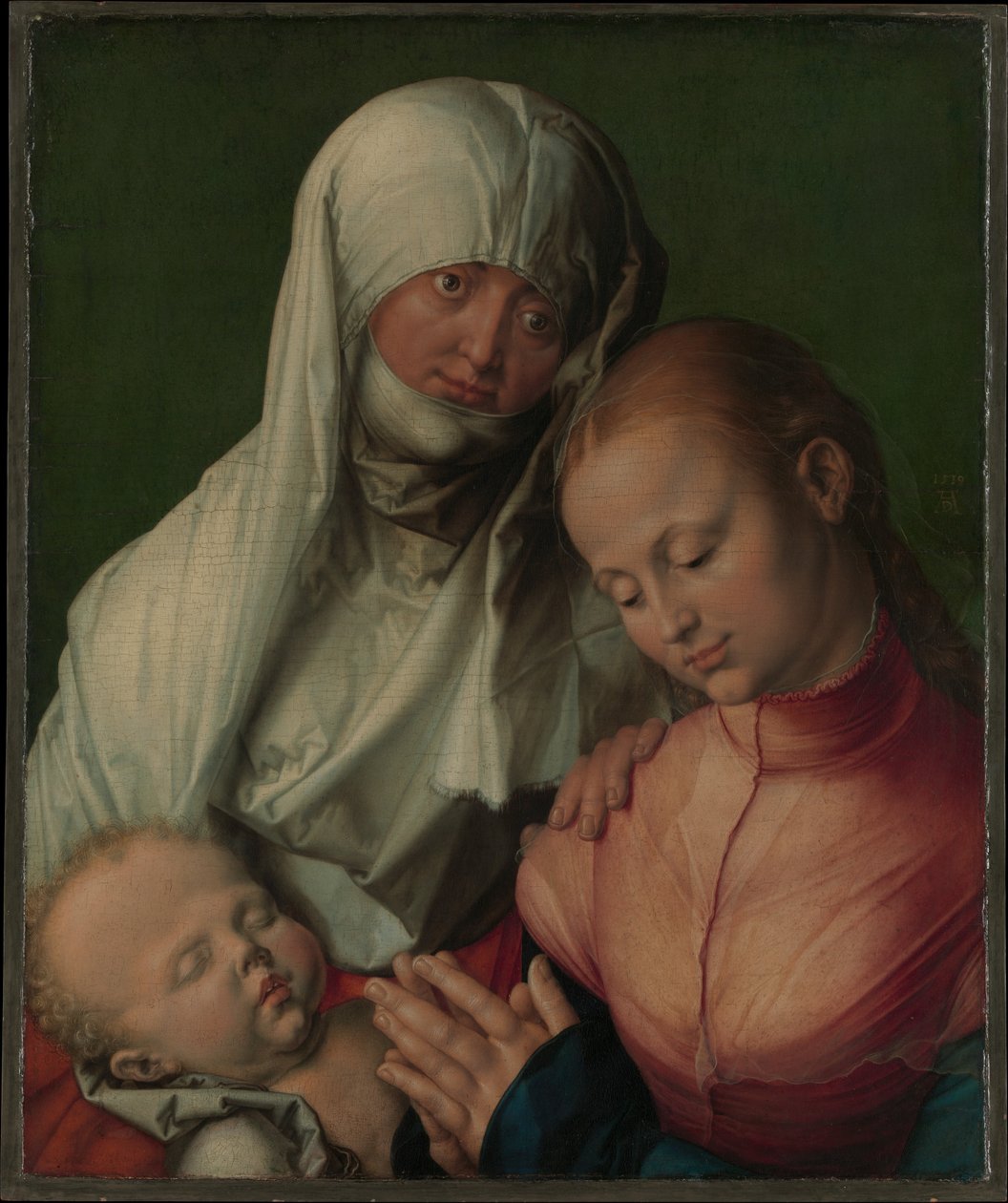 De Maagd met het Kind en de heilige Anna door Albrecht Dürer