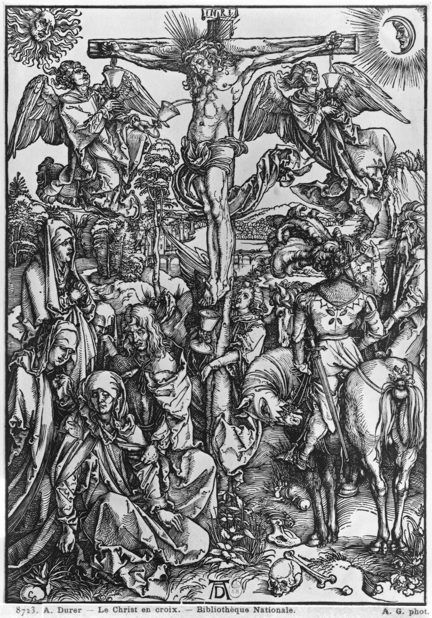 Christus aan het kruis door Albrecht Dürer