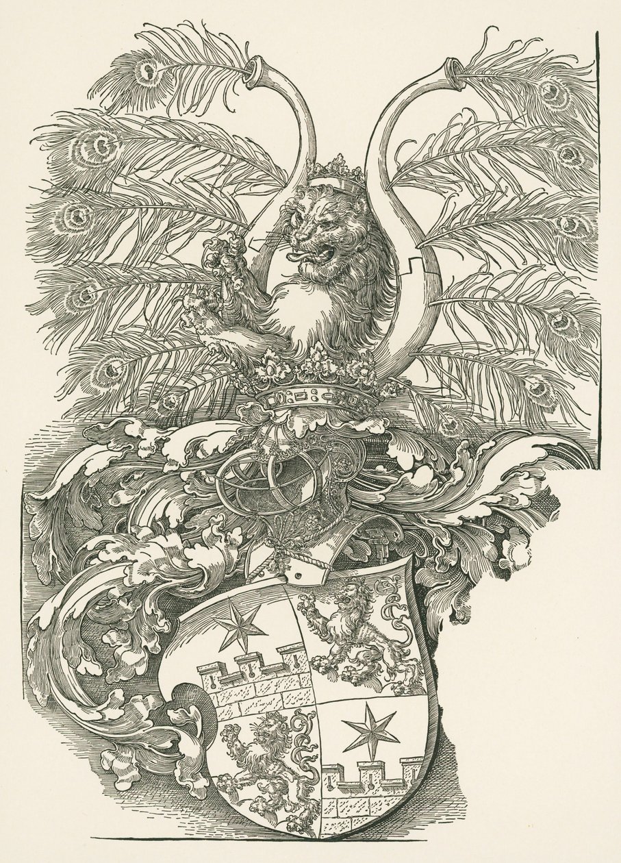 Wapen van Roggendorf door Albrecht Dürer or Duerer