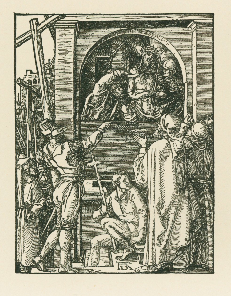 Ecce Homo, c.1509 (houtsnede) door Albrecht Dürer or Duerer