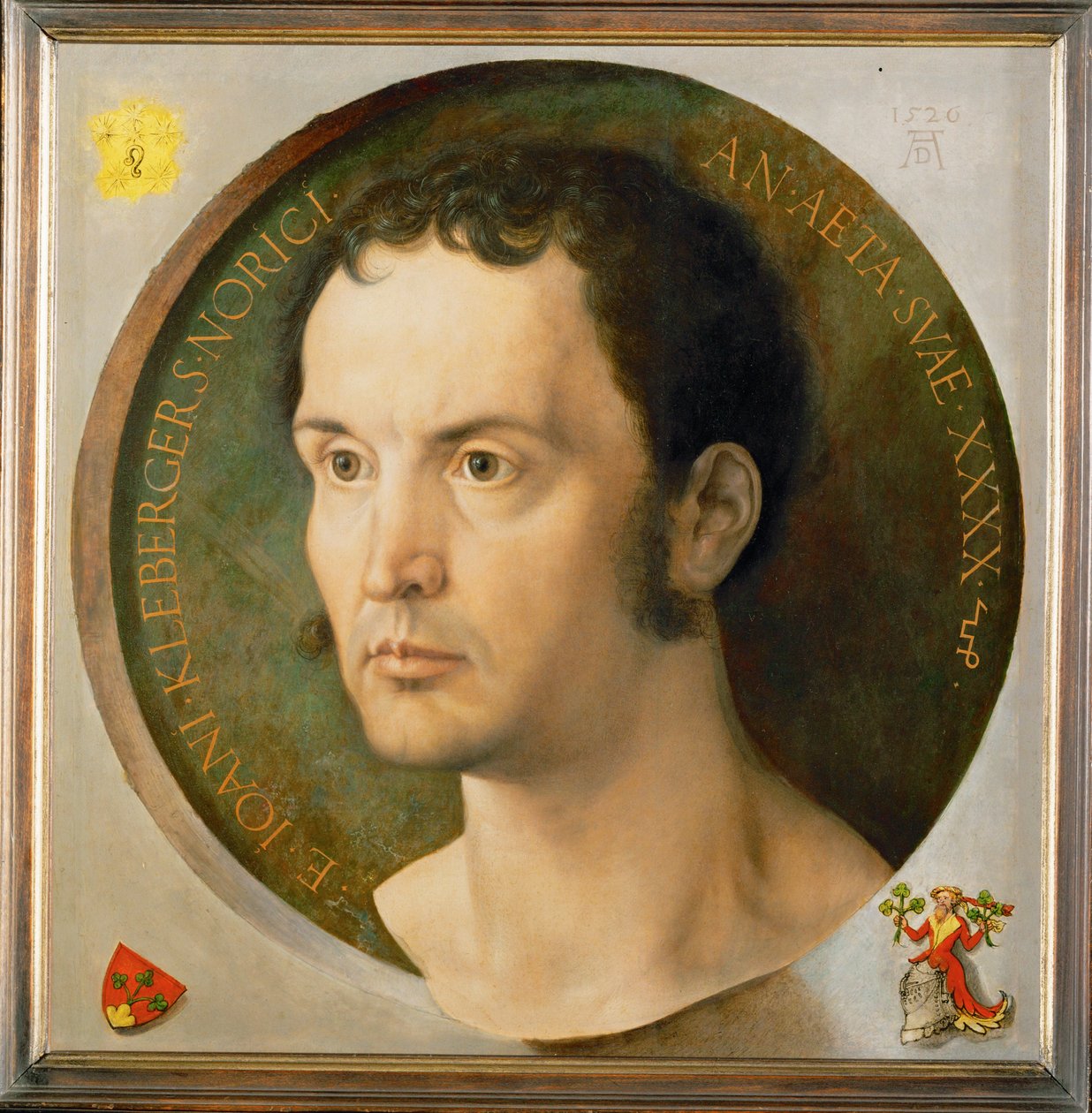 Johann Kleberger, schoonzoon van humanist Wilhelm Pirkheimer door Albrecht Dürer or Duerer