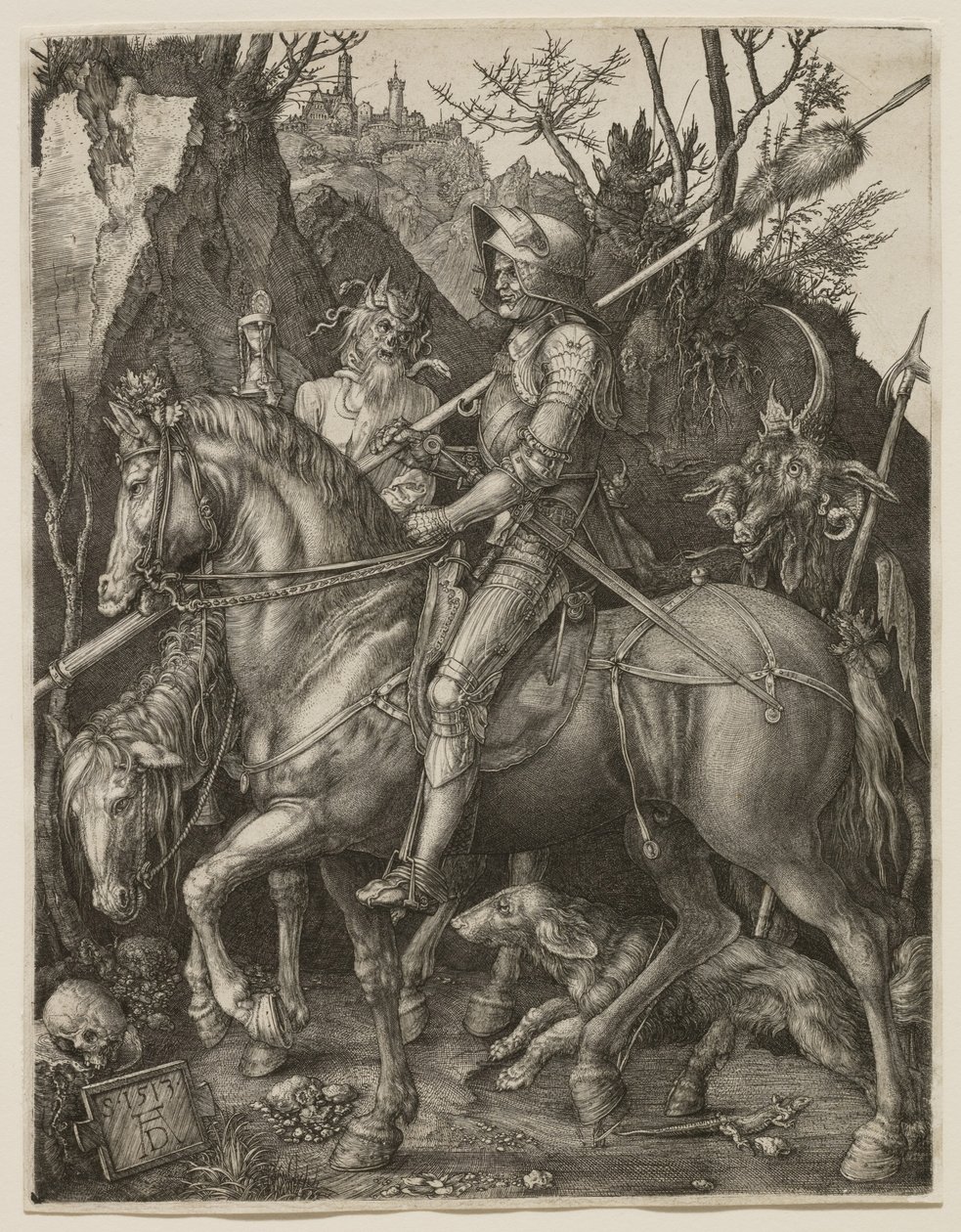Ridder, Dood en de Duivel door Albrecht Dürer