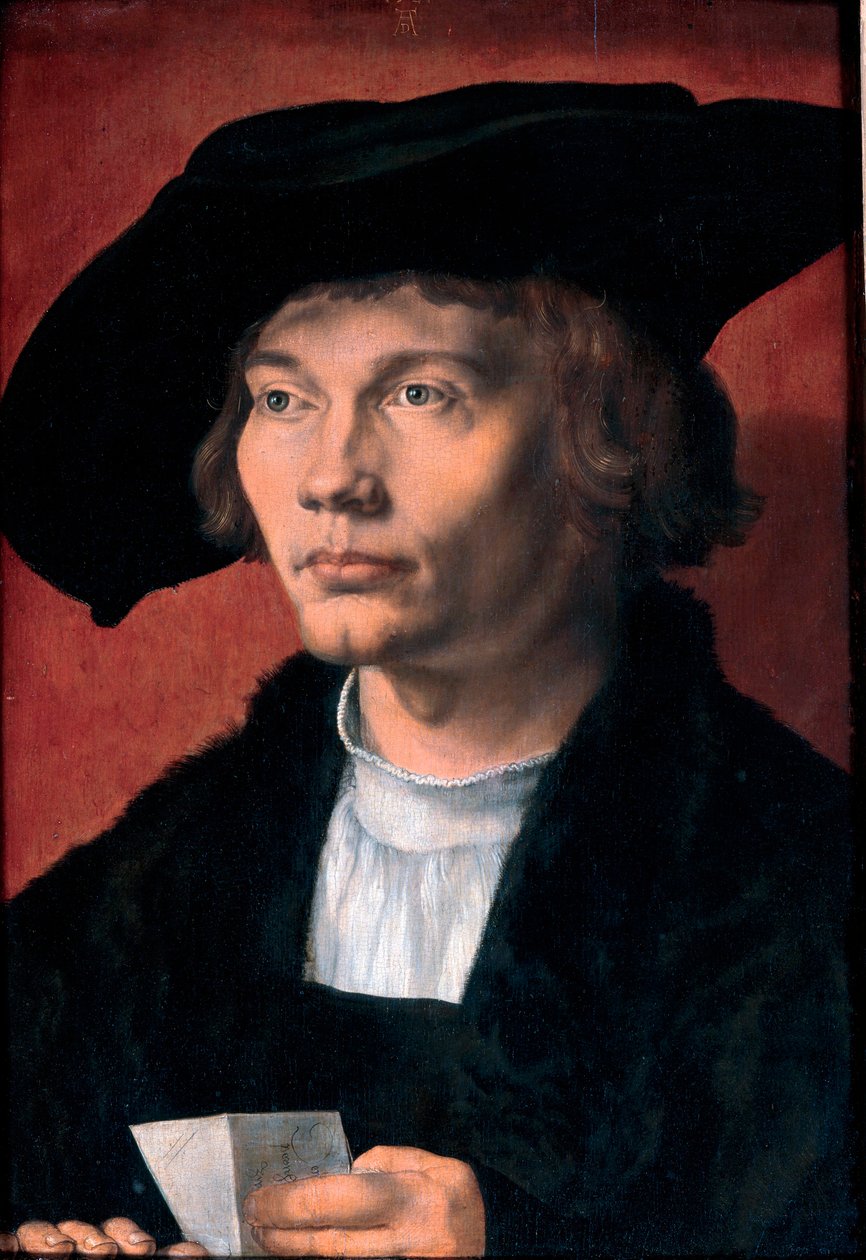 Portret van Bernhard von Reesen door Albrecht Dürer