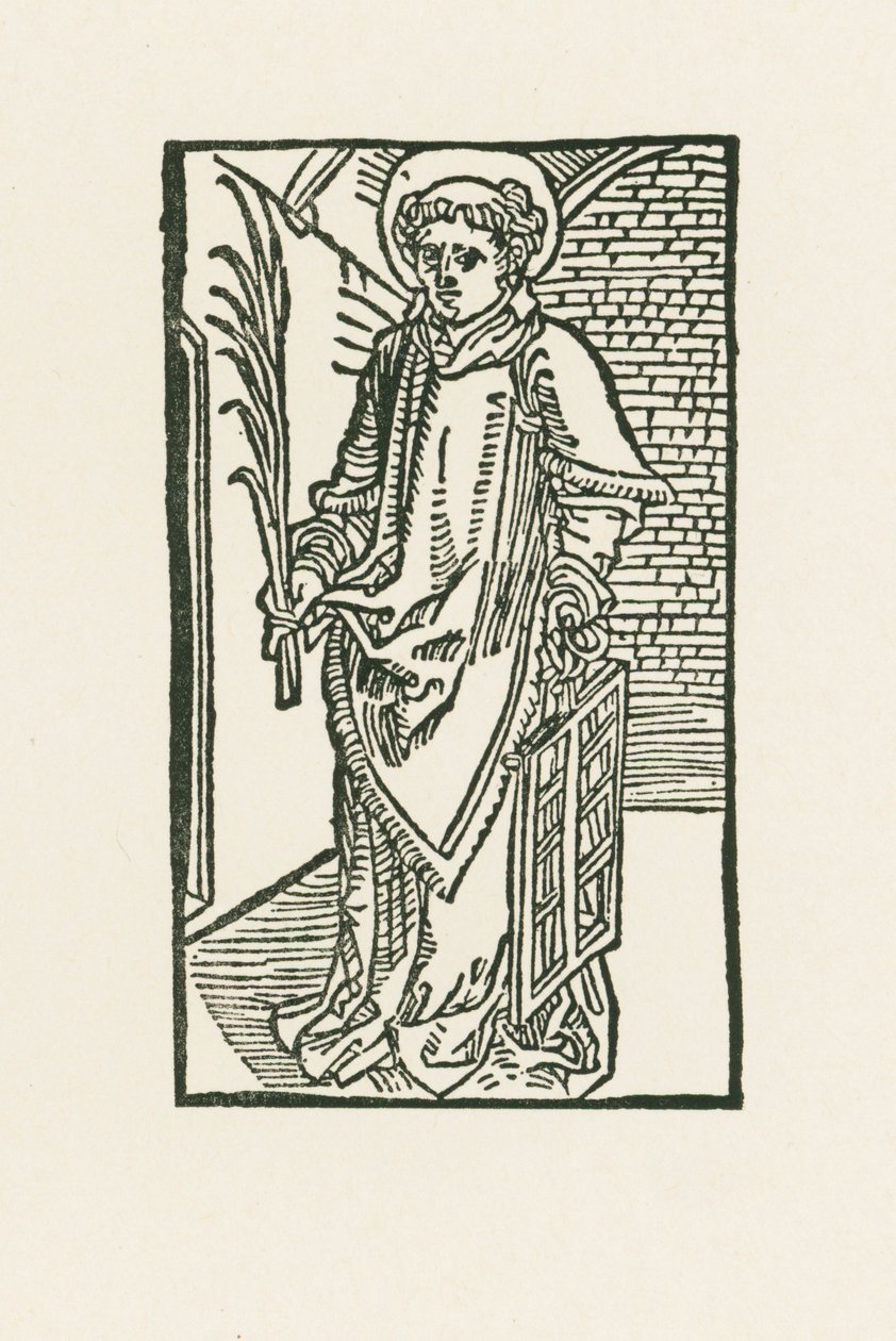 Saint Lawrence door Albrecht Dürer or Duerer